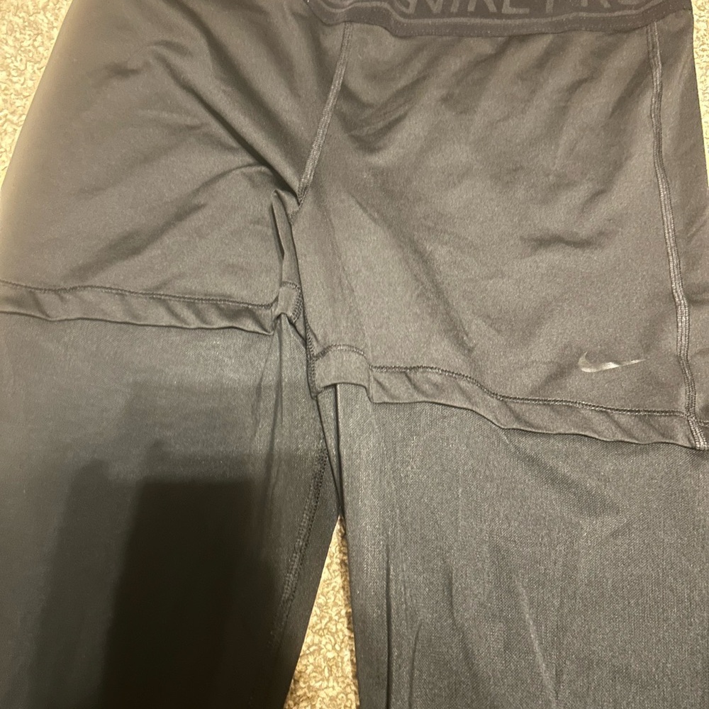 Nike pro leggings size XL MESH - Picture 5 of 6